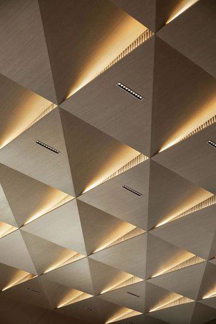 Grid POP false ceiling design