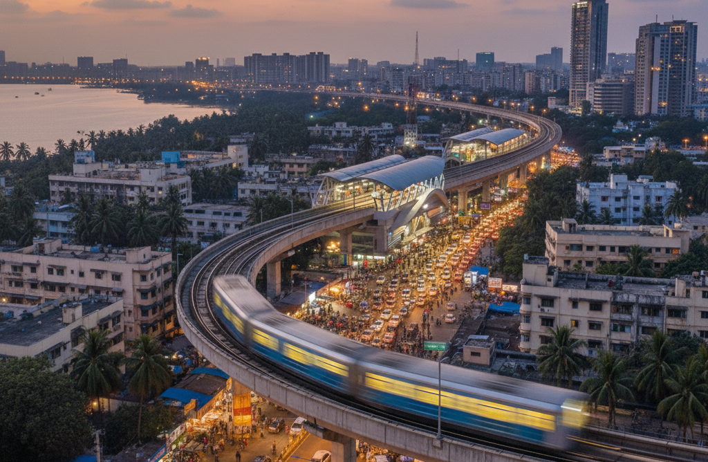 Mumbai Versova Ghatkopar Metro Route: Map, Stations & More | Mumbai Line 1 – Blue Line