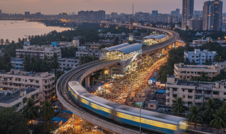 Mumbai Versova Ghatkopar Metro Route: Map, Stations & More | Mumbai Line 1 – Blue Line