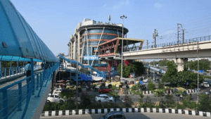 Huda City Metro Station or Millennium City Center Gurugram