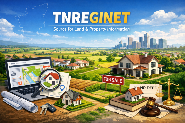 Tnreginet is a source of land and property information